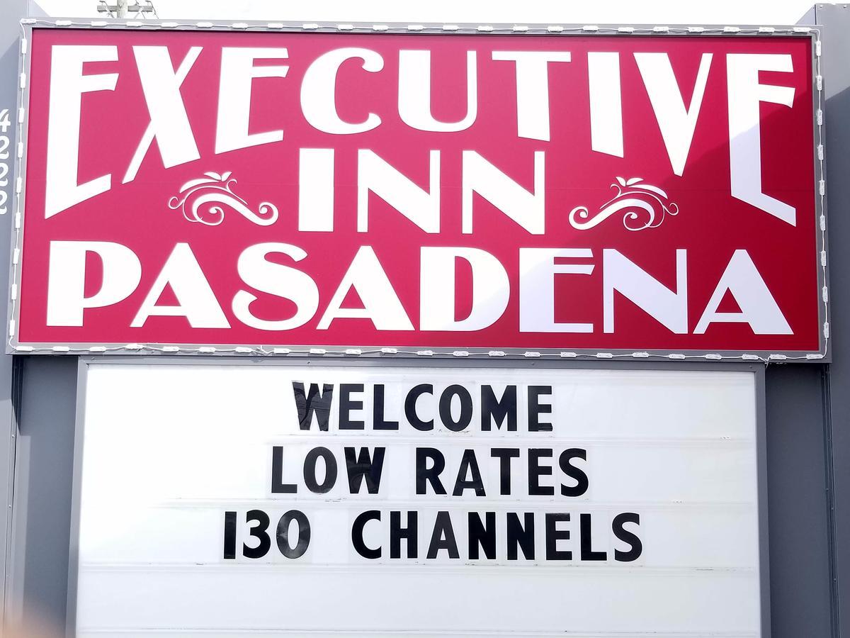 Executive Inn Pasadena Exterior foto